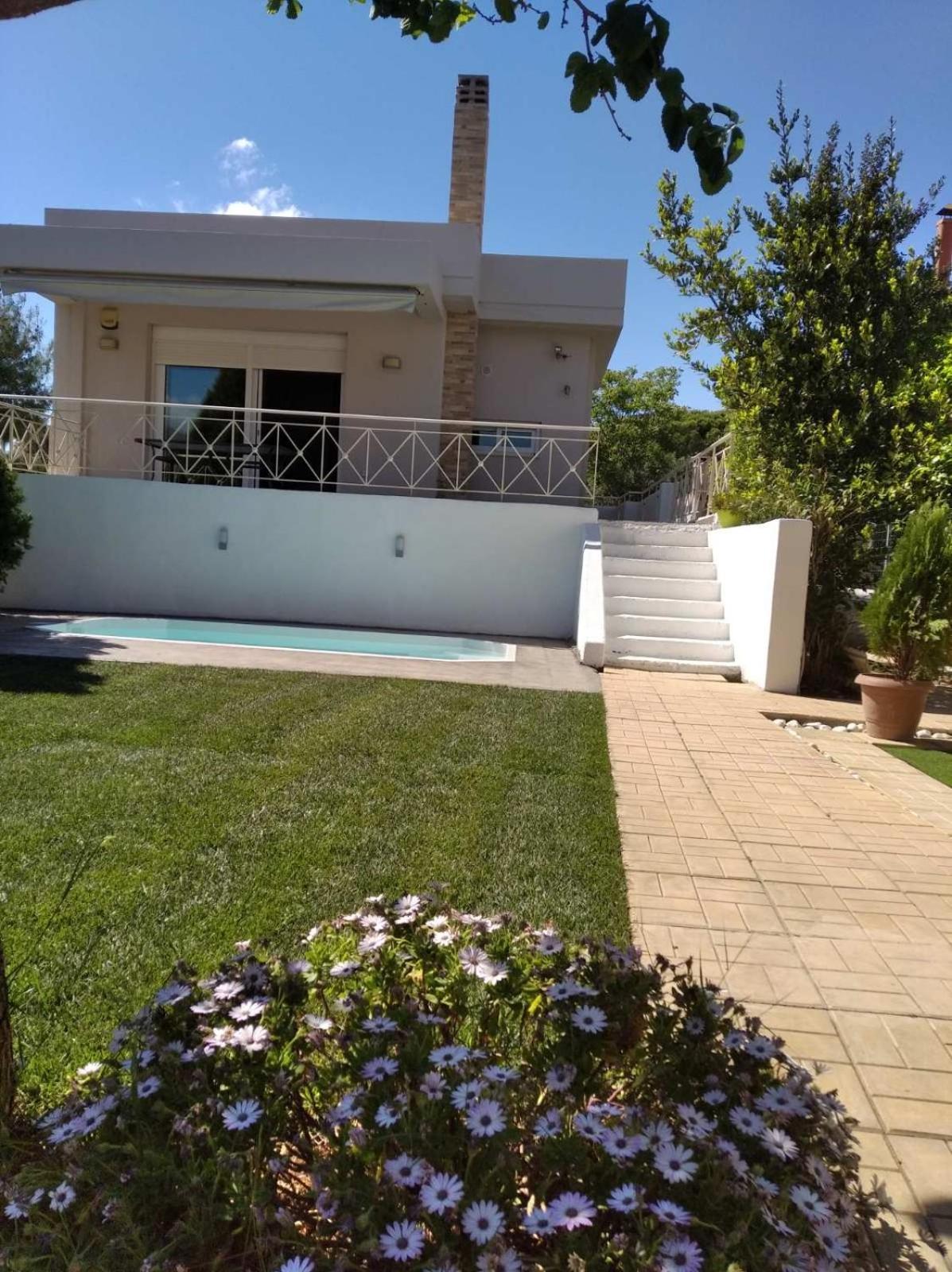Cozy Villa Vita Lagonisi Kalivia Thorikou Exterior photo